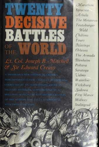 Cover for Twenty decisive battles of the world