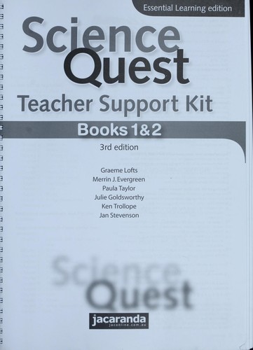 Cover for Science quest teacher support kit