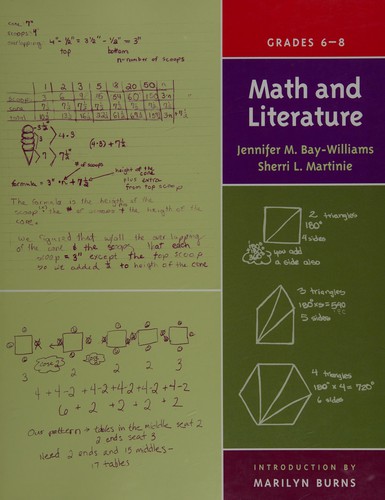 Cover for Math and literature.