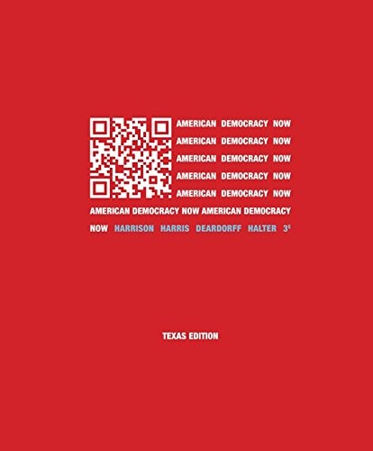 Cover for American Democracy Now TX Ed. with Connect Access Card