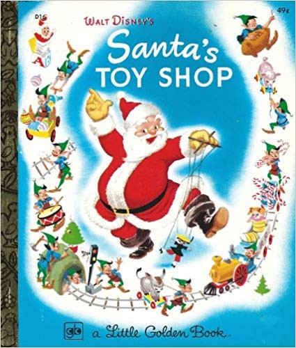 Cover for Walt Disney's Santa's Toy Shop