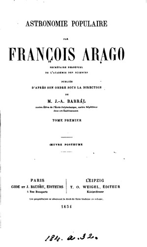 Cover for Astronomie populaire.