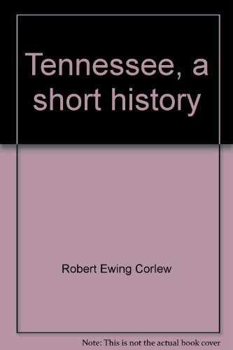 Cover for Tennessee, a short history