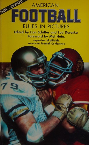 Cover for American football rules in pictures