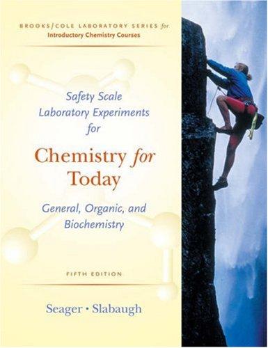 Cover for Safety Scale Laboratory Experiments for Chemistry For Today