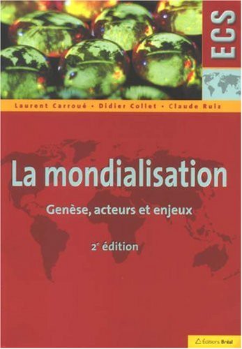 Cover for Mondialisation