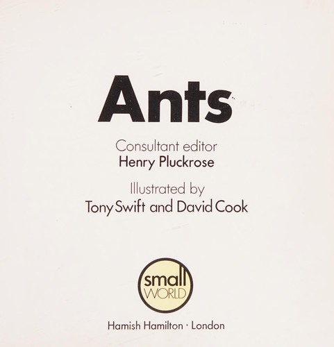 Cover for Ants