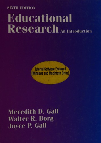 Cover for Educatnl Resrch& Stats Tutorial MAC&Win Pkg