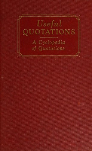 Cover for Useful Quotations