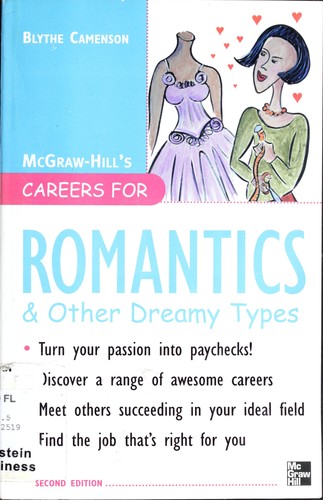 Cover for Careers for romantics & other dreamy types