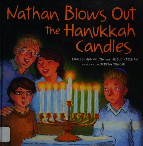 Cover for Nathan blows out the Hanukkah candles