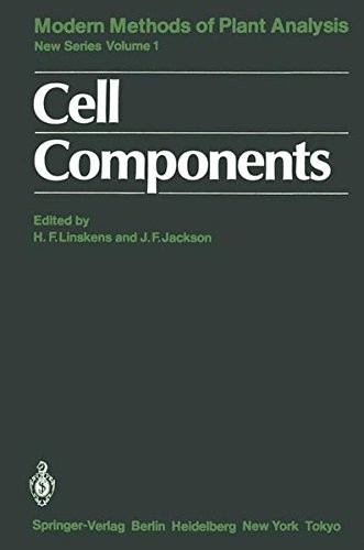 Cover for Cell Components (Molecular Methods of Plant Analysis)
