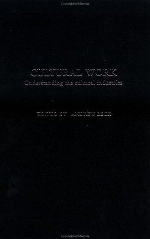 Cover for Cultural Work
