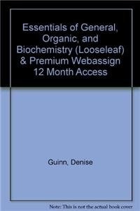 Cover for Essentials of General, Organic, and Biochemistry  & Premium WebAssign 12 Month Access