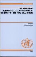 Cover for The Burden of musculoskeletal conditions at the start of the new millennium