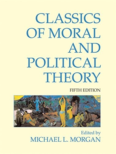 Cover for Classics of moral and political theory