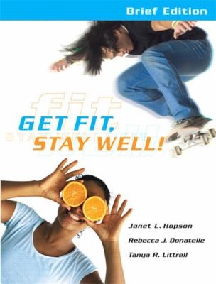 Cover for Get Fit Stay Well With Behavior Change Log Book