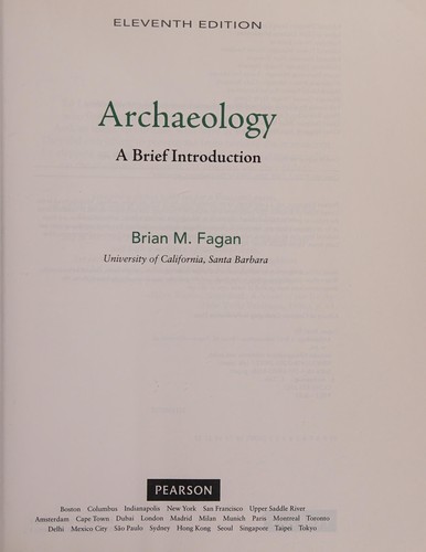 Cover for Archaeology