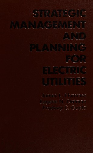 Cover for Strategic management planning for electric utilities