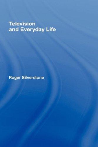Cover for Television and everyday life