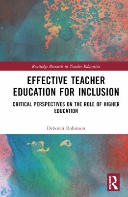 Cover for Effective Teacher Education for Inclusion