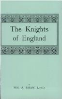 Cover for The Knights of England 