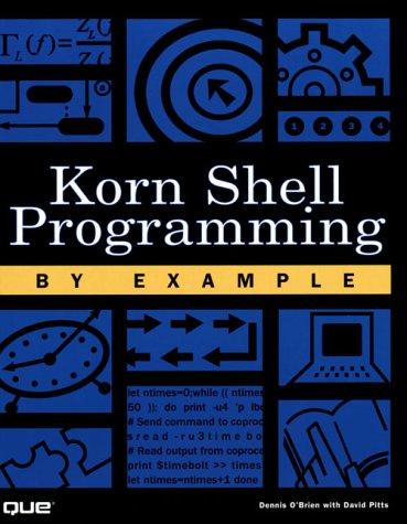 Cover for Korn Shell Programming by Example