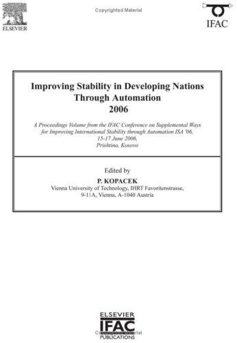 Cover for Improving Stability in Developing Nations through Automation 2006 (IPV - IFAC Proceedings Volume) (IPV - IFAC Proceedings Volume)