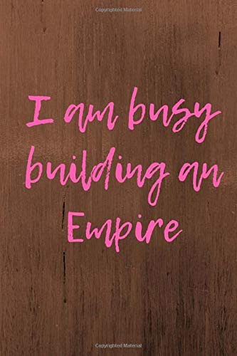 Cover for I am busy building an Empire