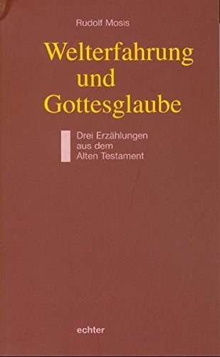 Cover for Welterfahrung und Gottesglaube