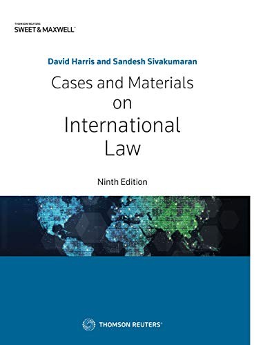Cover for Cases and Materials on International Law