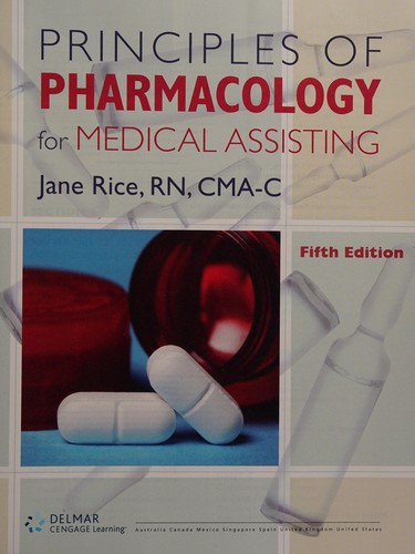Cover for Principles of pharmacology for medical assisting