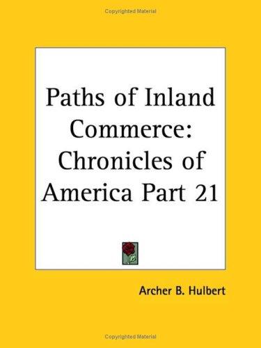 Cover for Paths of Inland Commerce