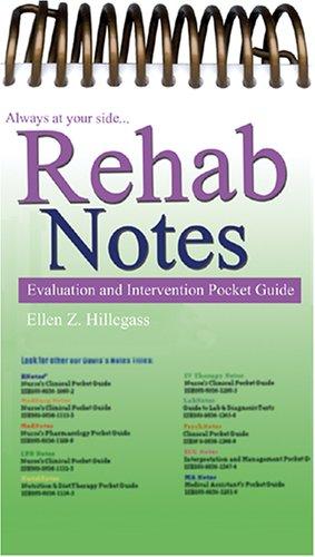 Cover for Rehab Notes (Davis Notes)