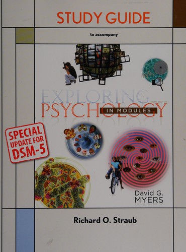 Cover for Study guide to accompany David G. Myers Exploring psychology in modules, ninth edition