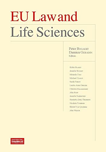 Cover for EU law and life sciences