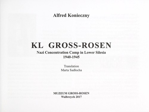 Cover for KL Gross-Rosen