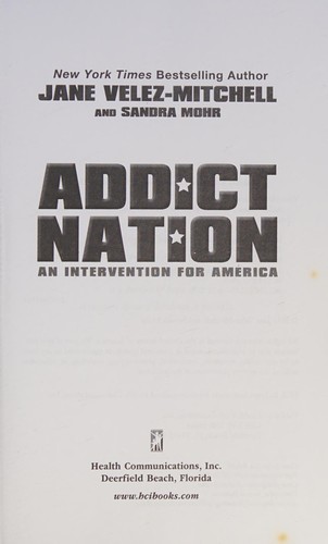 Cover for Addict nation