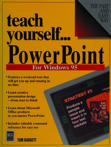 Cover for PowerPoint for Windows 95