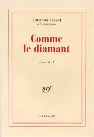 Cover for Comme le diamant