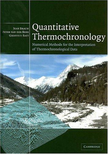 Cover for Quantitative Thermochronology
