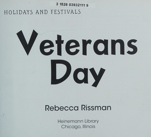 Cover for Veterans Day