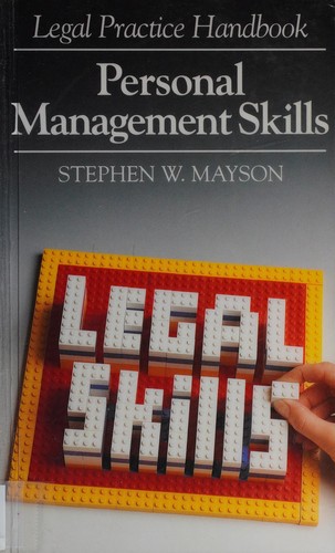 Cover for Personal Management Skills (Professional Skills for Lawyers)