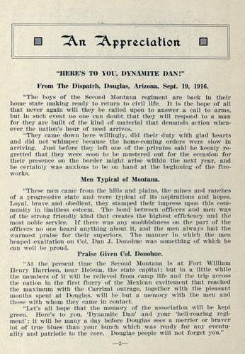 Cover for History second regiment infantry national guard
