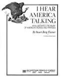 Cover for I hear America talking