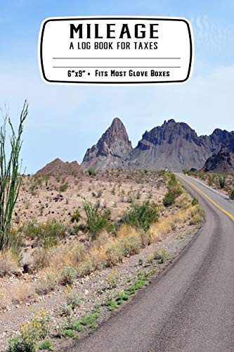 Cover for Mileage A Log Book for Taxes : Desert Driving Haul