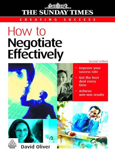 Cover for How to Negotiate Effectively