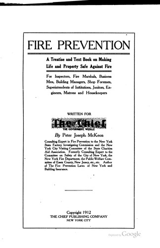 Cover for Fire prevention