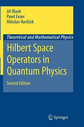Cover for Hilbert Space Operators in Quantum Physics