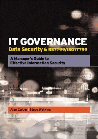 Cover for IT Governance
